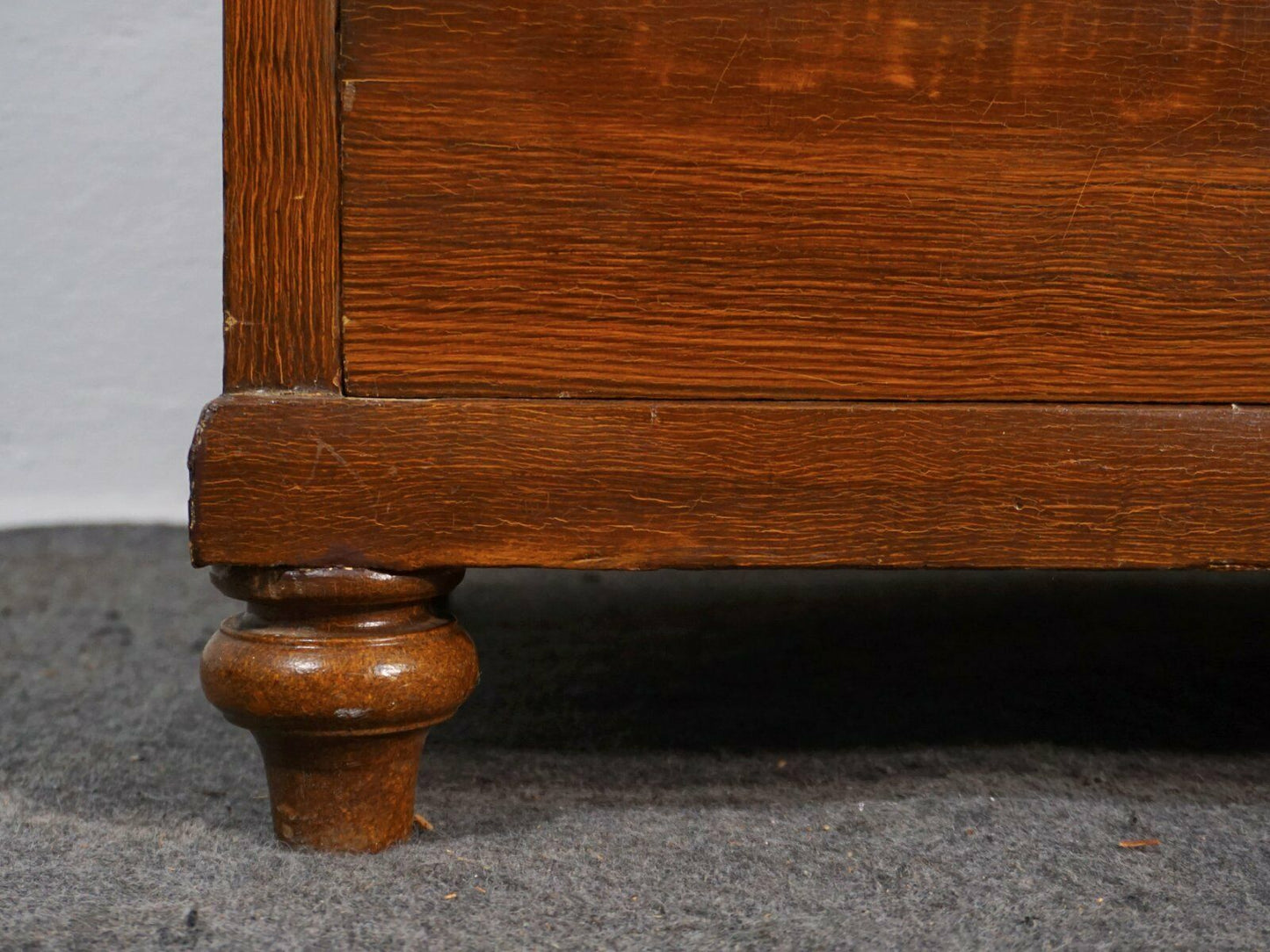 Schrägklappen-Sekretär Schreibtisch Kinder Alt Antik 2000_0041