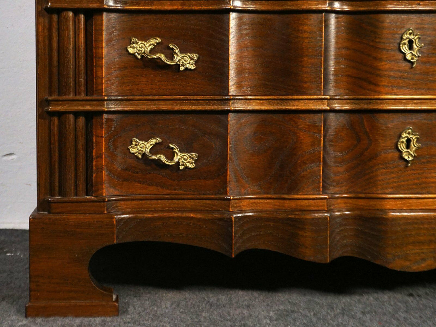 Schrägklappensekretär Barockstil Schreibtisch Alt Antik 2000_0015