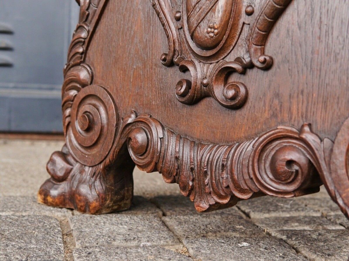 Schreibtisch Wangenschreibtisch Desk Sekretär Büro Tisch 2104_1402