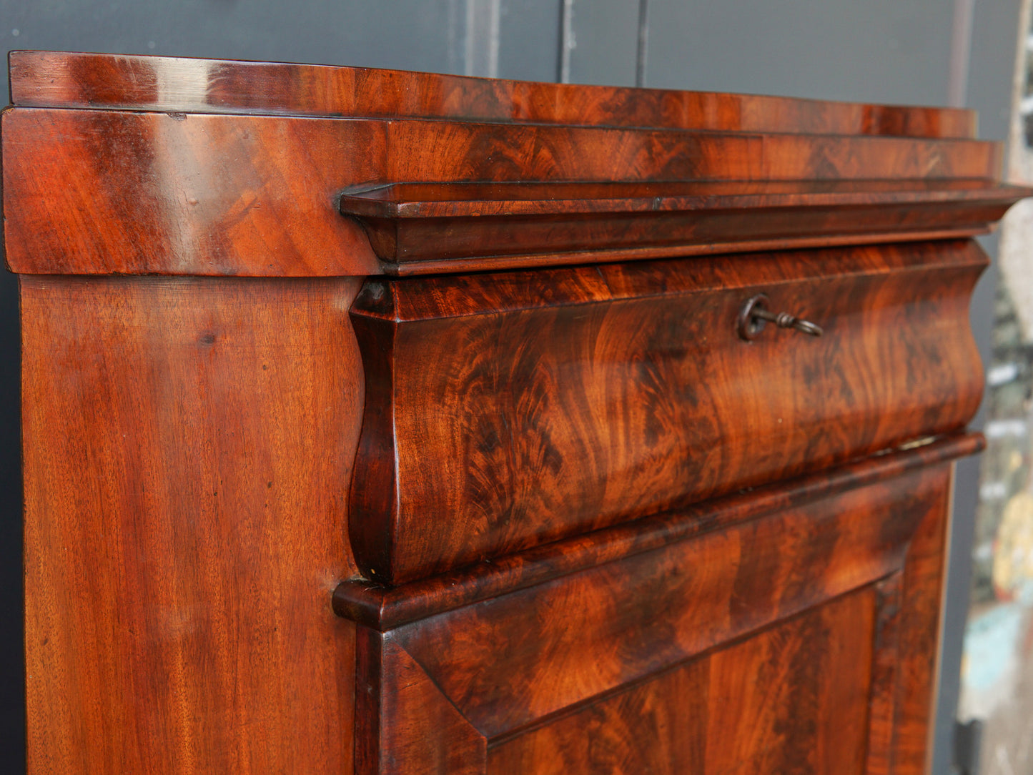 Schrank Eckschrank Regal Kommode Vertiko Alt Antik 2104_1912