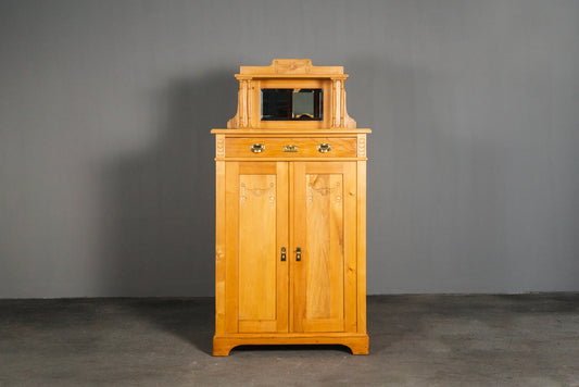 Wunderschönes Jugendstil Vertiko, 1.Hälfte des 20.Jahrhunderts - Schrank Kommode Regal Anrichte Alt Antik MÖBLINGER