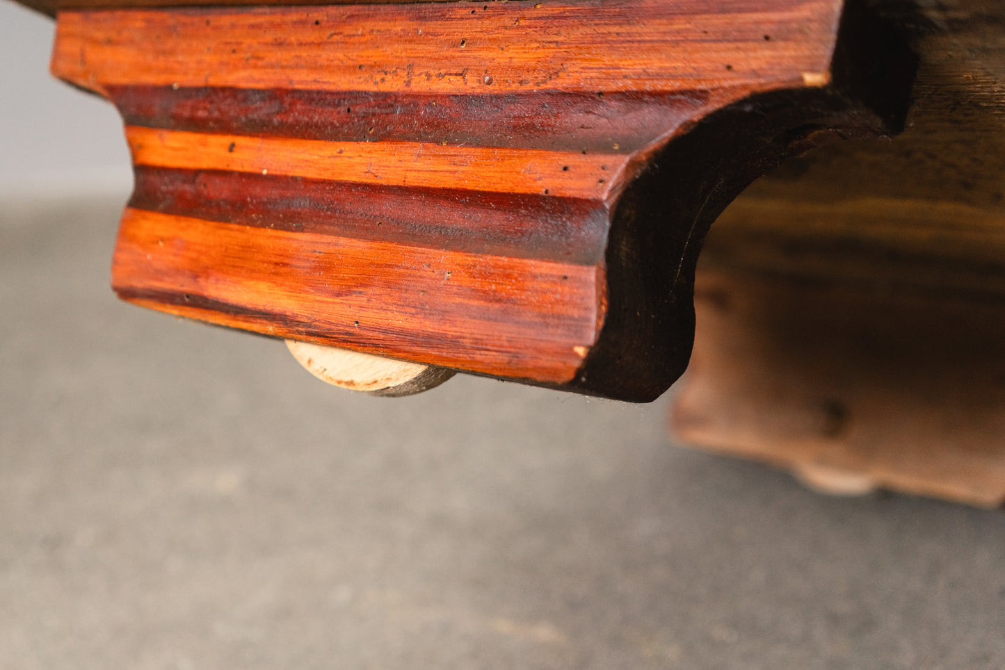 Schlichte Runddeckeltruhe, 19.Jahrhundert - Truhe Kiste Box Chest Schrank Kommode Alt Antik MÖBLINGER