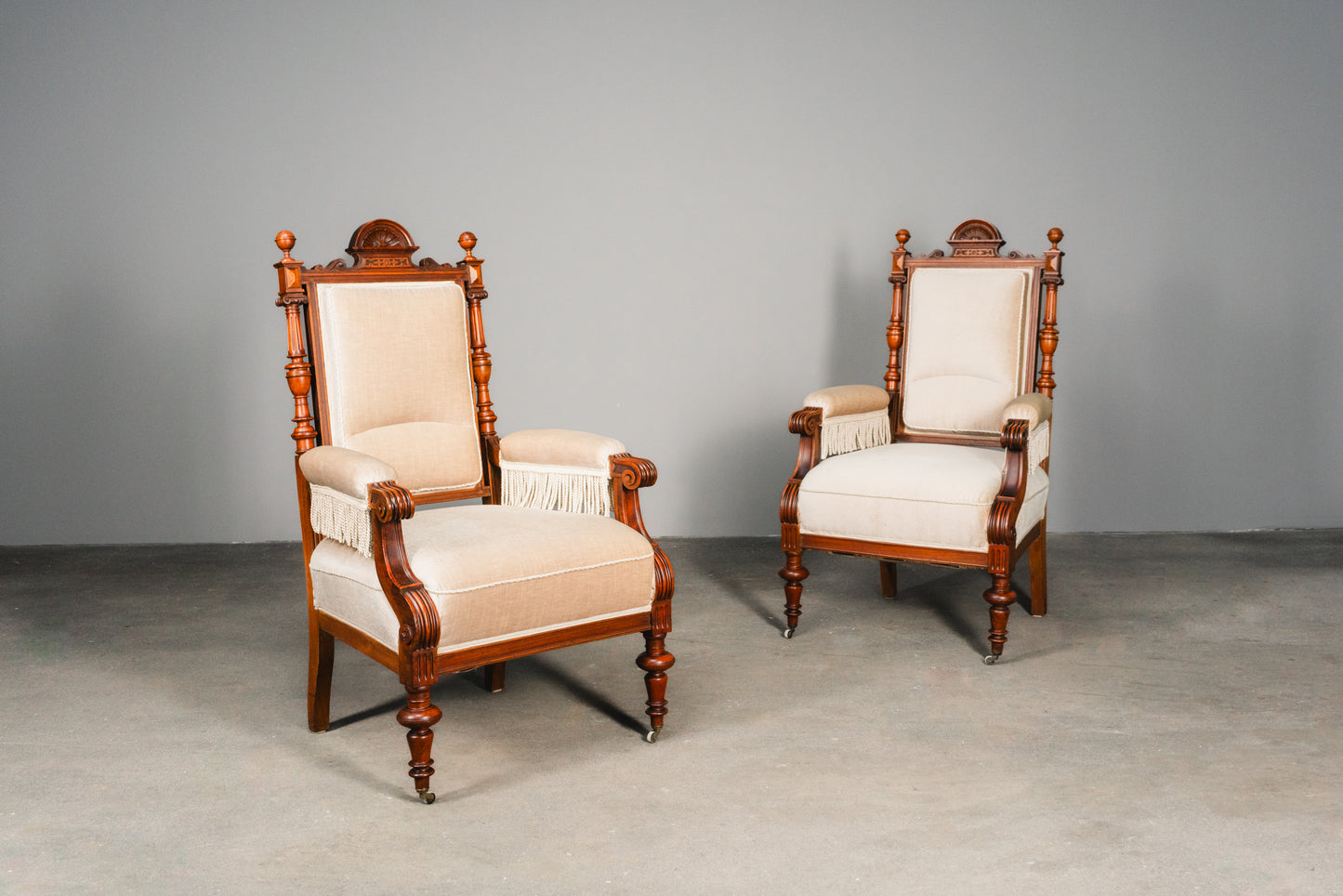 Klassisches gemütliches Gründerzeit Sofa, zweite Hälfte des 19.Jahrhunderts - Antik Couch Sessel Alt MÖBLINGER