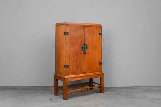 Jugendstil Aufsatzschrank in Eiche - Anfang des 20.Jahrhunderts
