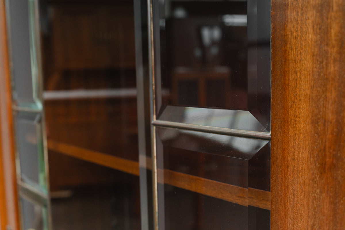 Jugendstil Bücherschrank in Mahagoni - Anfang des 20.Jahrhunderts