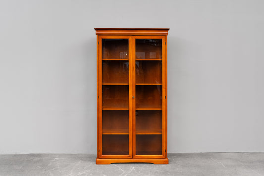 Vitrinenschrank im Biedermeier Stil - Ende des 20.Jahrhunderts