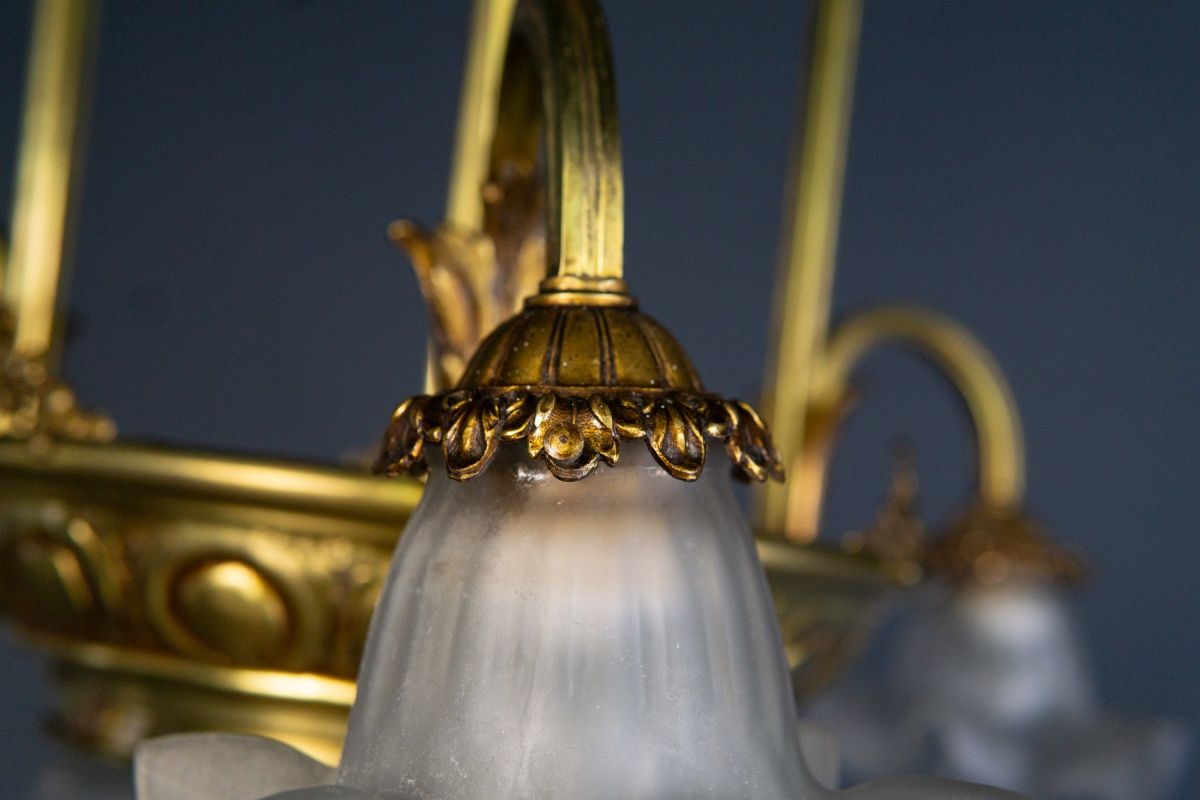 Kronleuchter Leuchte Licht Lampe Antik Alt MÖBLINGER 2403_1102