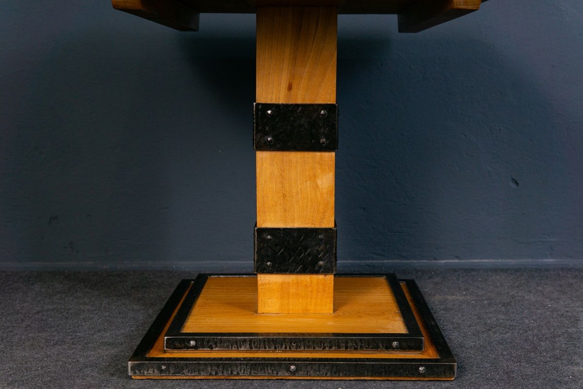 Tisch Esstisch Stuhl Bank Hocker Table Küche Vintage Alt MÖBLINGER 2311_2203