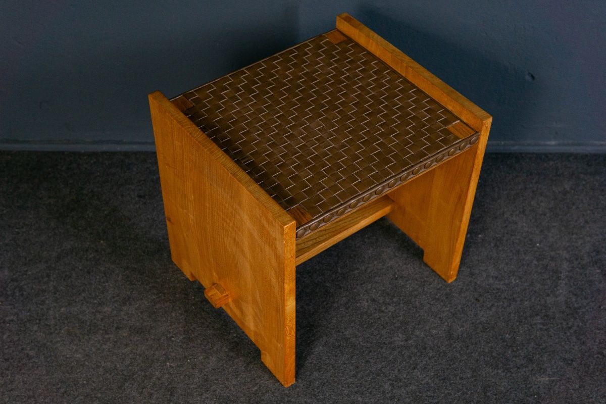 Vintage Stuhl Hocker Sessel Tisch Bank Chair Alt Antik MÖBLINGER 2311_2205