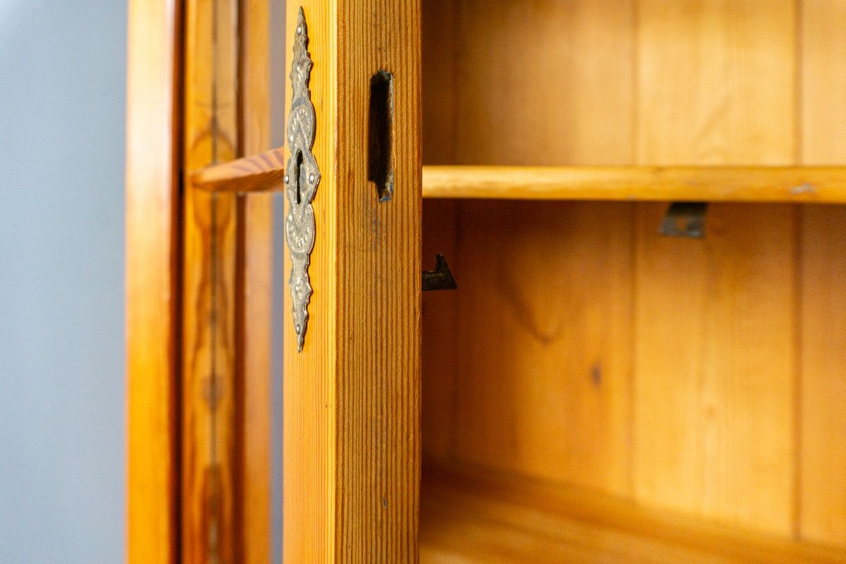 Bücherschrank Küche Schrank Regal Vitrine Alt Antik MÖBLINGER 2411_0502