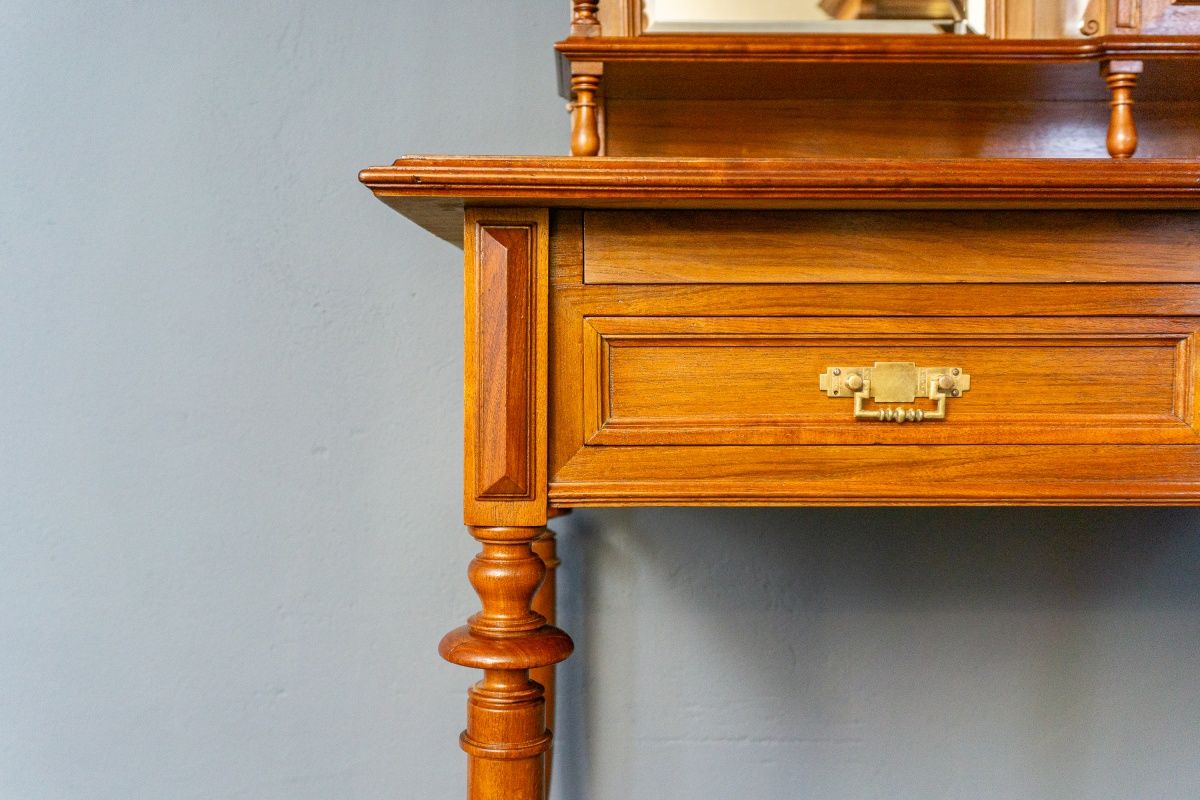 restaur. Sekretär Schreibtisch Tisch Schrank Regal Antik MÖBLINGER 2411_0504