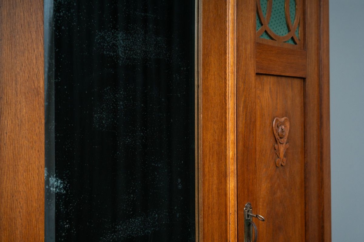 Jugendstil Kleiderschrank in Eiche - Anfang des 20.Jahrhunderts