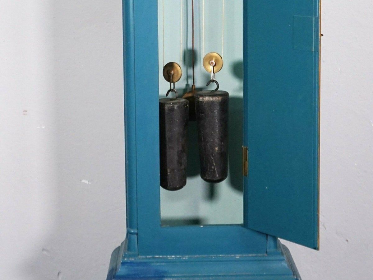 Standuhr Clock Dänemark Uhr Pendel Glocke Alt Antik