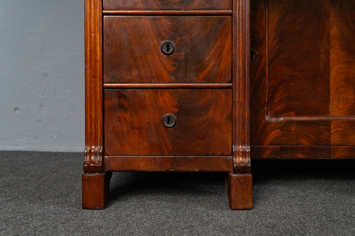 Antik Sekretär Schreibtisch Vintage Schrank Kommode Alt MÖBLINGER 2501_2003