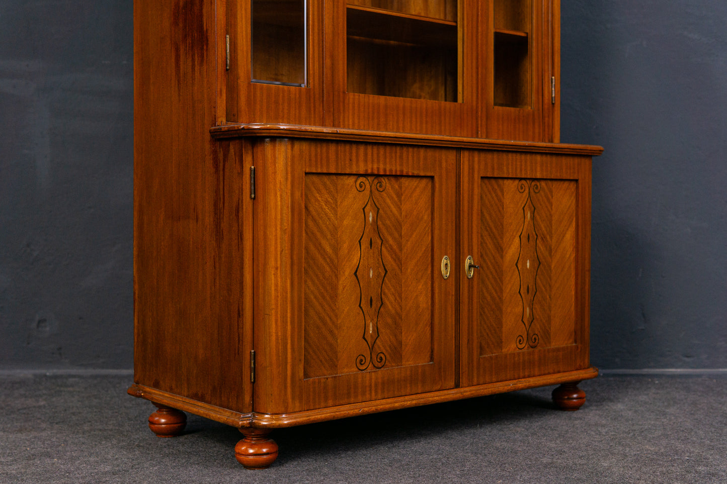 Vitrine Buffet Kommode Regal Schrank Vintage Alt Antik 2308_0303