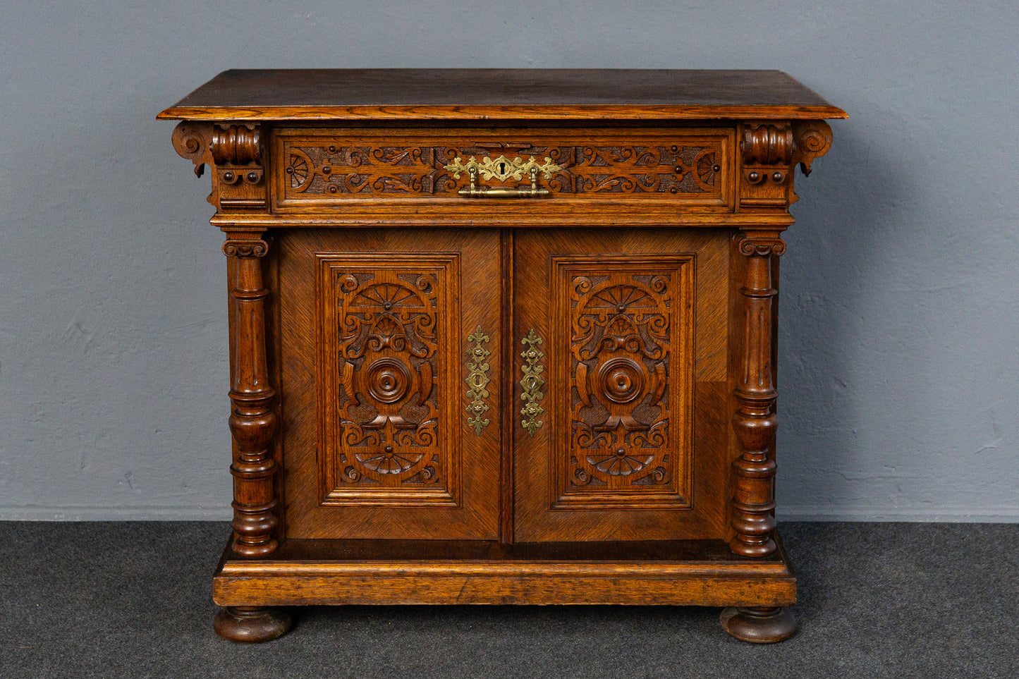 Vintage Kommode Antik Anrichte Schrank Sideboard Alt MÖBLINGER 2501_3003