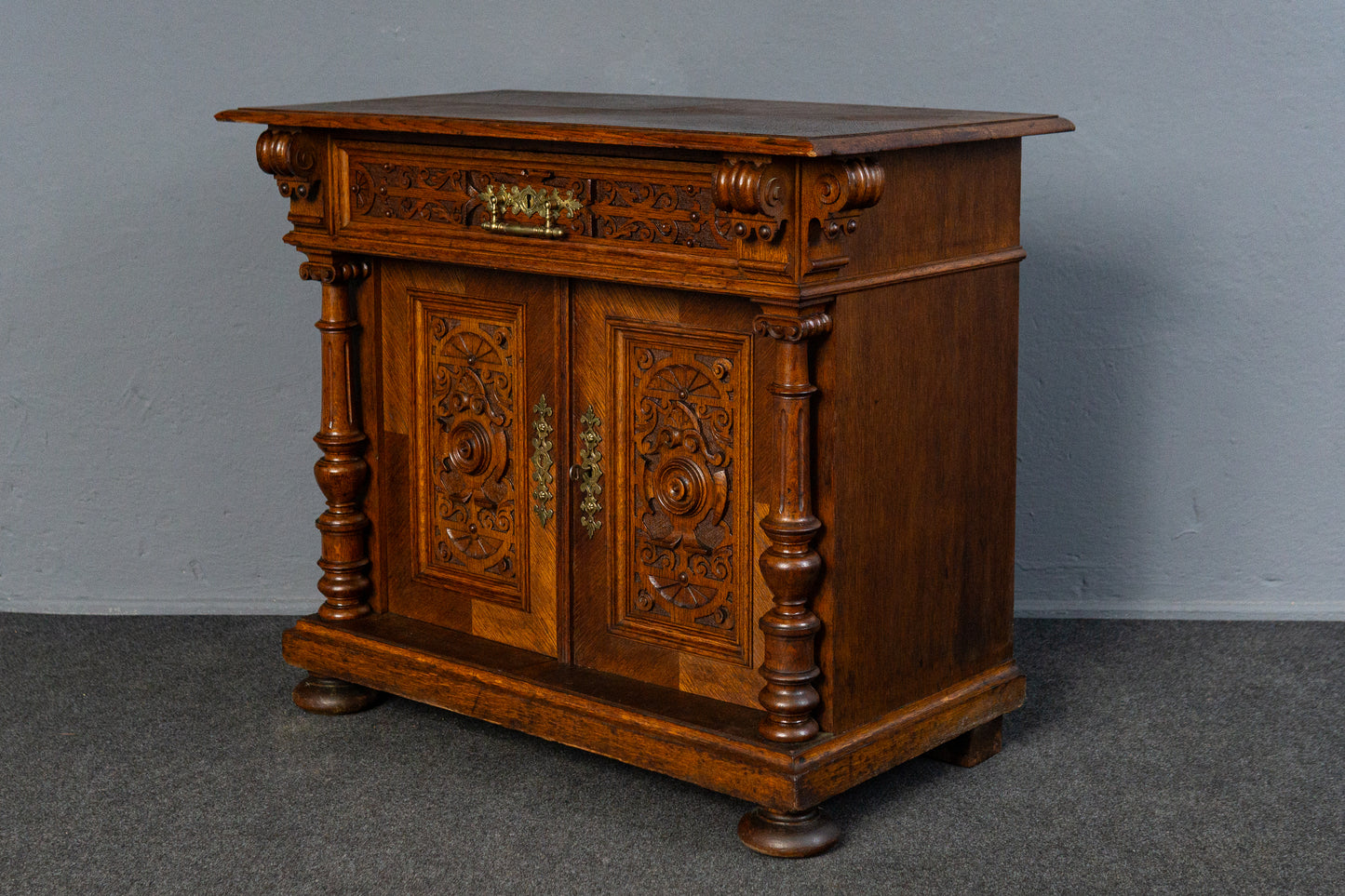 Vintage Kommode Antik Anrichte Schrank Sideboard Alt MÖBLINGER 2501_3003