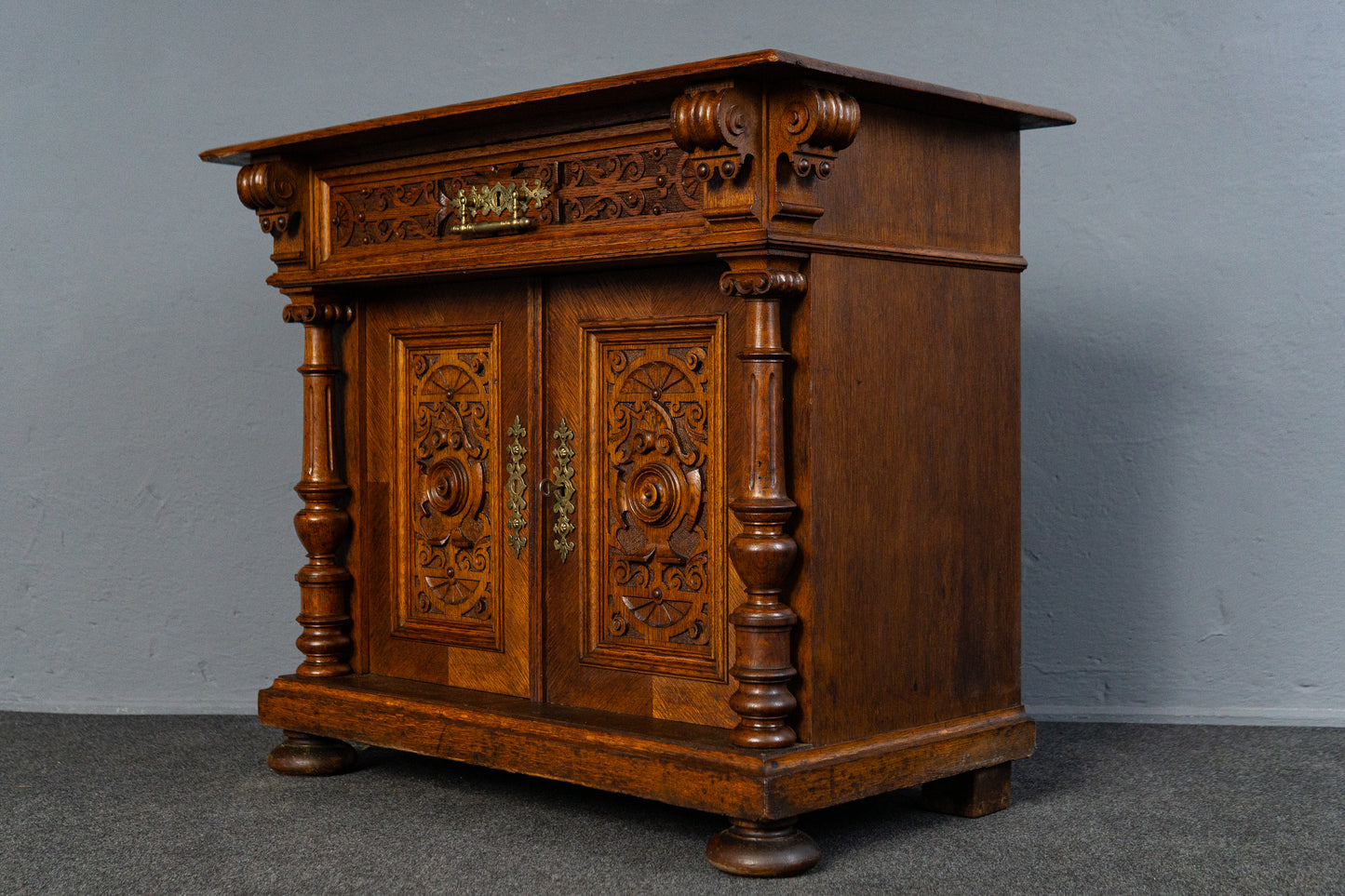 Vintage Kommode Antik Anrichte Schrank Sideboard Alt MÖBLINGER 2501_3003