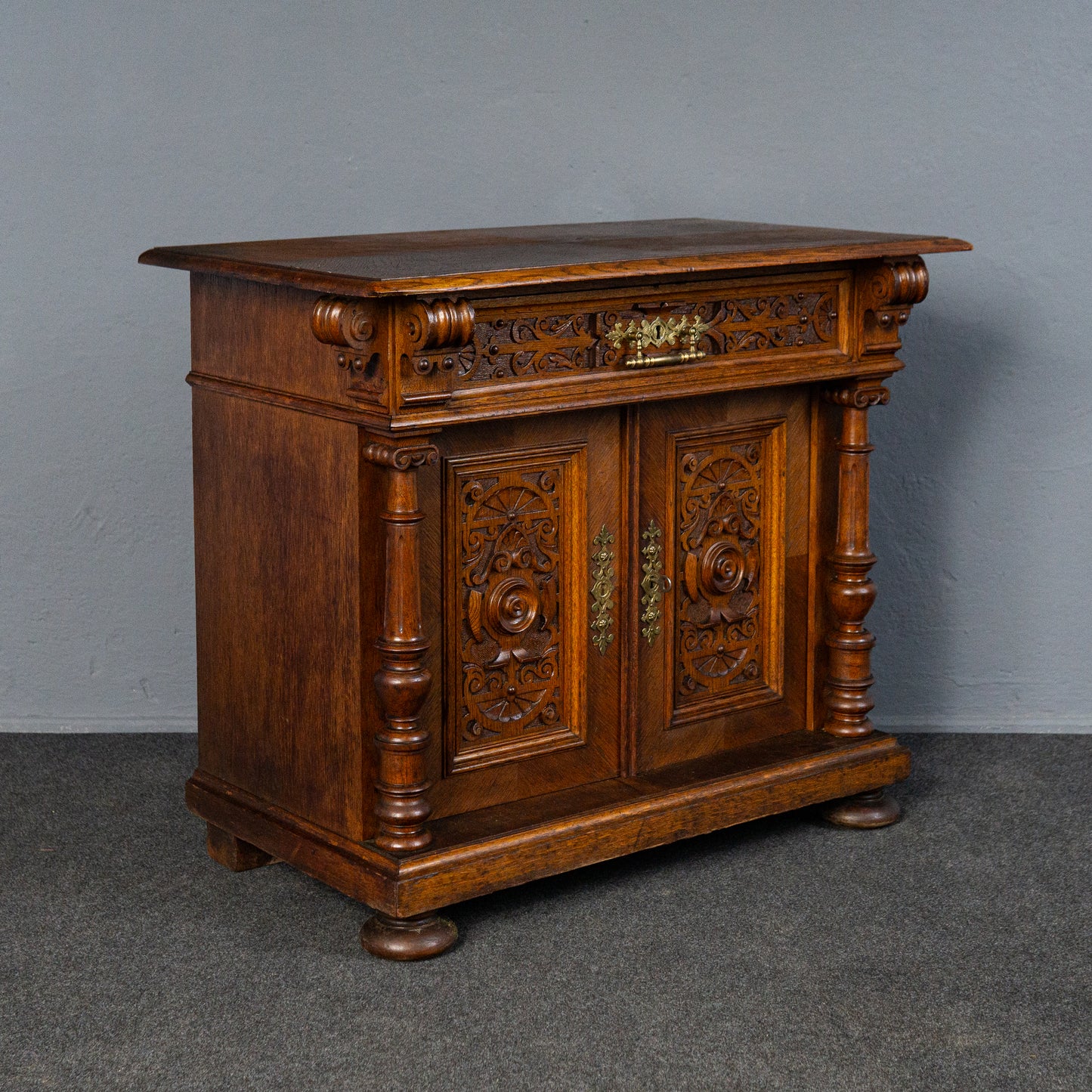 Vintage Kommode Antik Anrichte Schrank Sideboard Alt MÖBLINGER 2501_3003