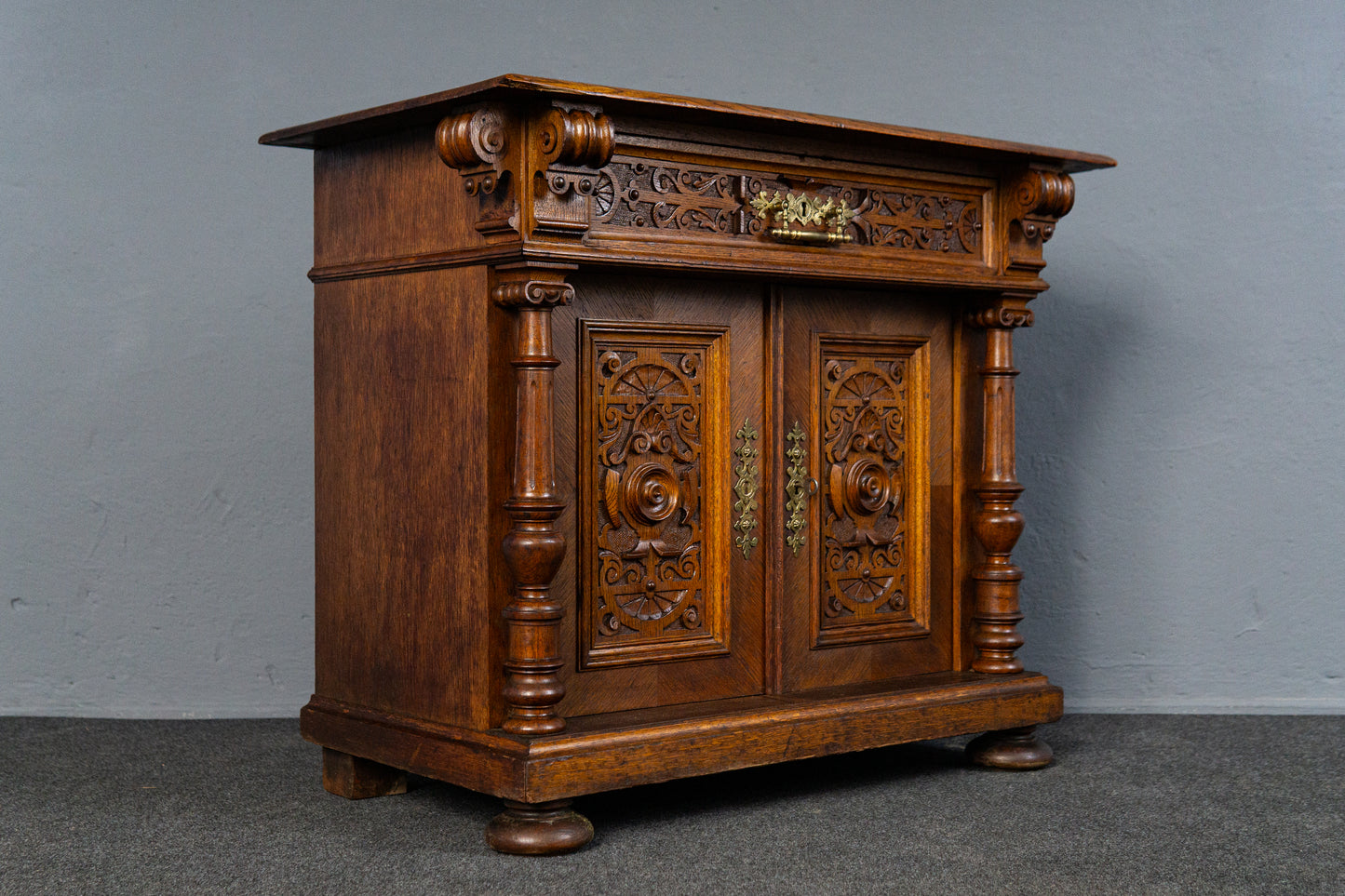 Vintage Kommode Antik Anrichte Schrank Sideboard Alt MÖBLINGER 2501_3003