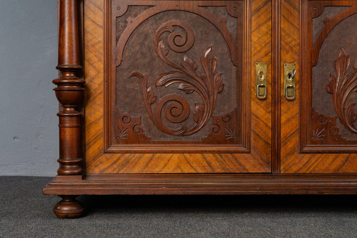 Gründerzeit Antik Buffet Anrichte Schrank Regal Kommode MÖBLINGER 2501_3007