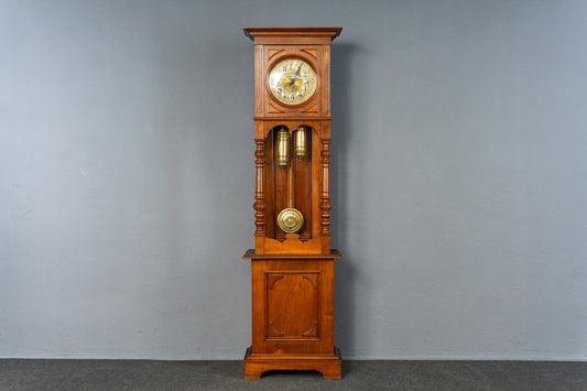 Elegante Gründerzeit Standuhr, zweite Hälfte des 19.Jahrhunderts - Clock Zeit Uhr Antik Alt MÖBLINGER