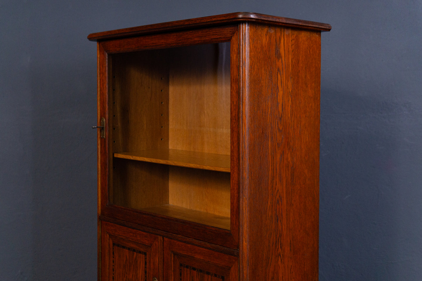 Vintage Vitrine Schrank Anrichte Regal Kommode Alt Antik MÖBLINGER 2407_0905