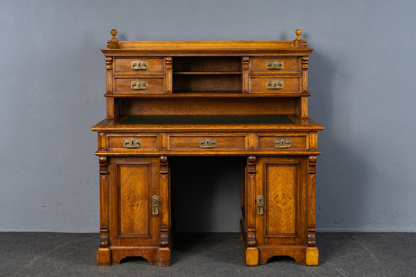 Schreibtisch Desk Sekretär Regal Schrank Vintage Antik MÖBLINGER 2502_1904