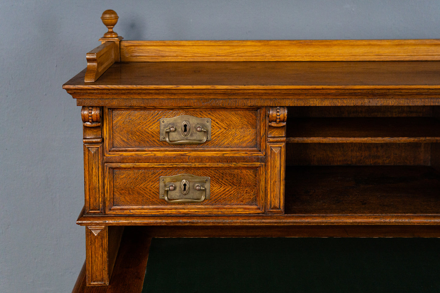 Schreibtisch Desk Sekretär Regal Schrank Vintage Antik MÖBLINGER 2502_1904
