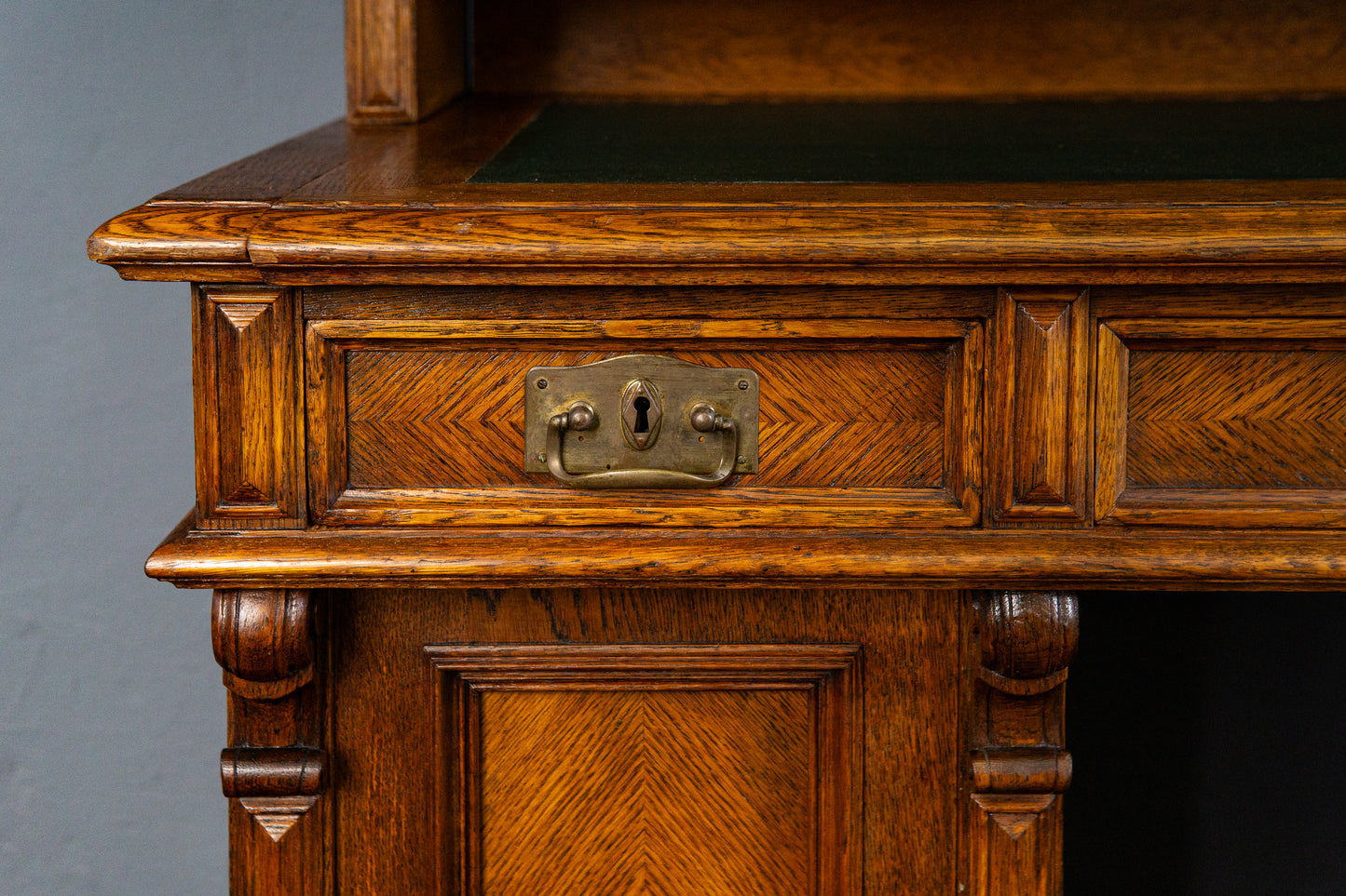 Schreibtisch Desk Sekretär Regal Schrank Vintage Antik MÖBLINGER 2502_1904