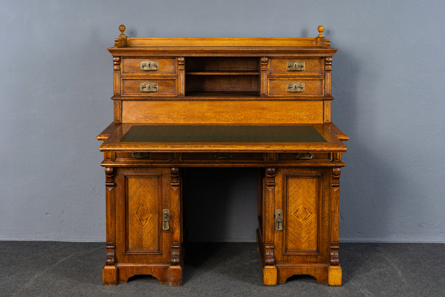 Schreibtisch Desk Sekretär Regal Schrank Vintage Antik MÖBLINGER 2502_1904