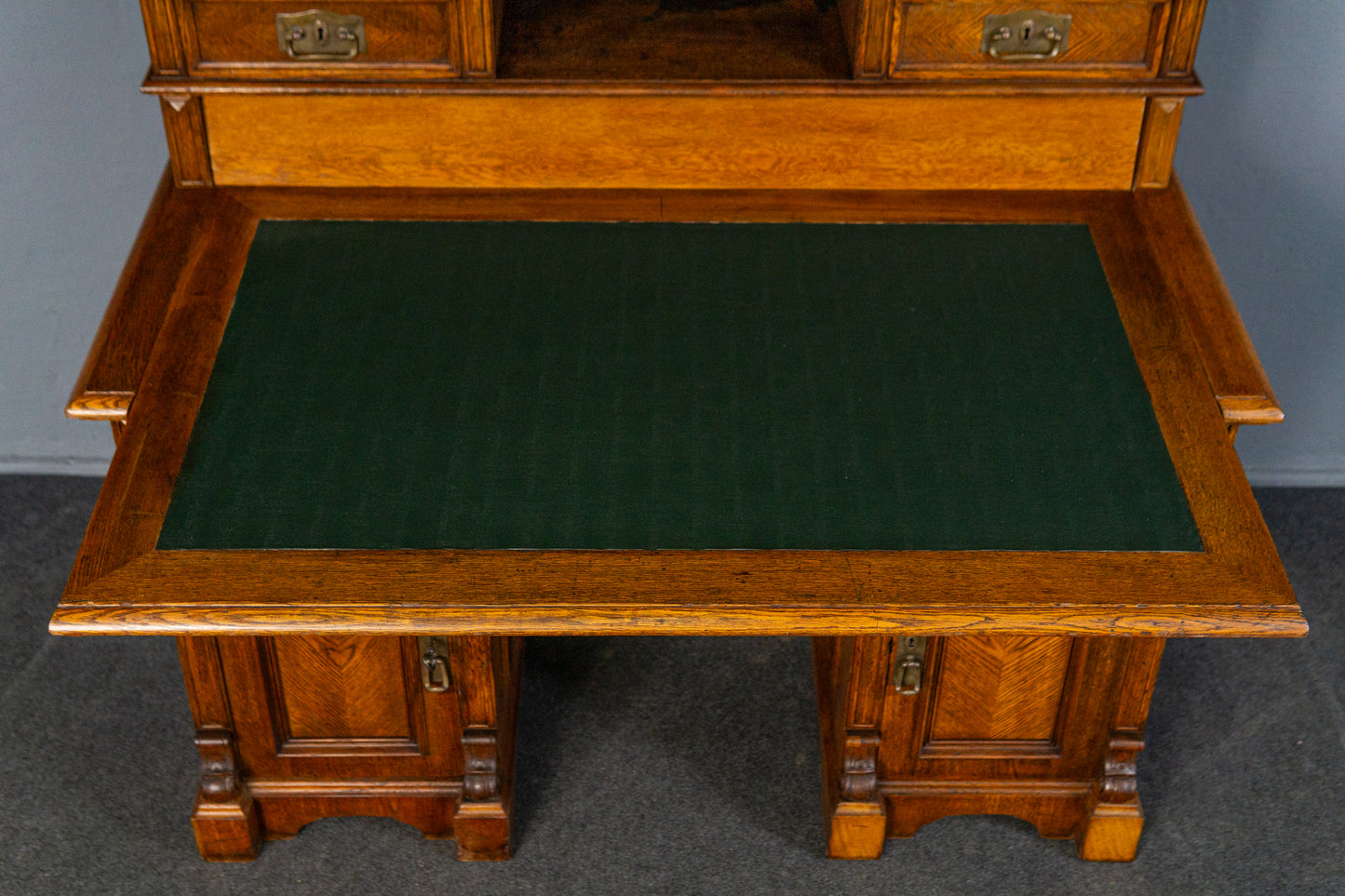 Schreibtisch Desk Sekretär Regal Schrank Vintage Antik MÖBLINGER 2502_1904