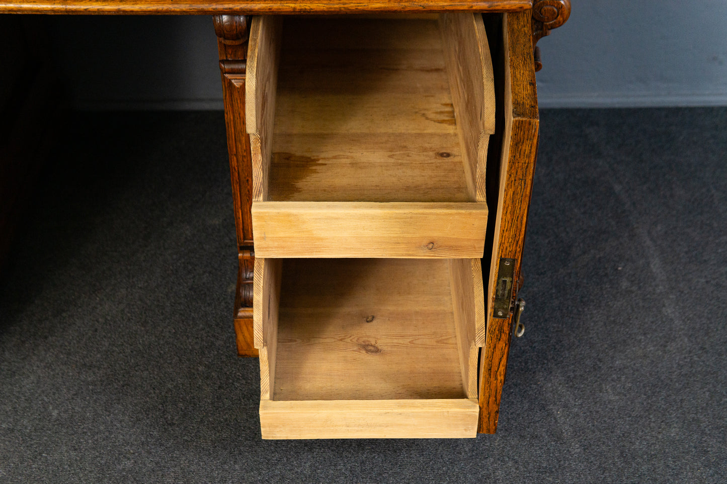 Schreibtisch Desk Sekretär Regal Schrank Vintage Antik MÖBLINGER 2502_1904