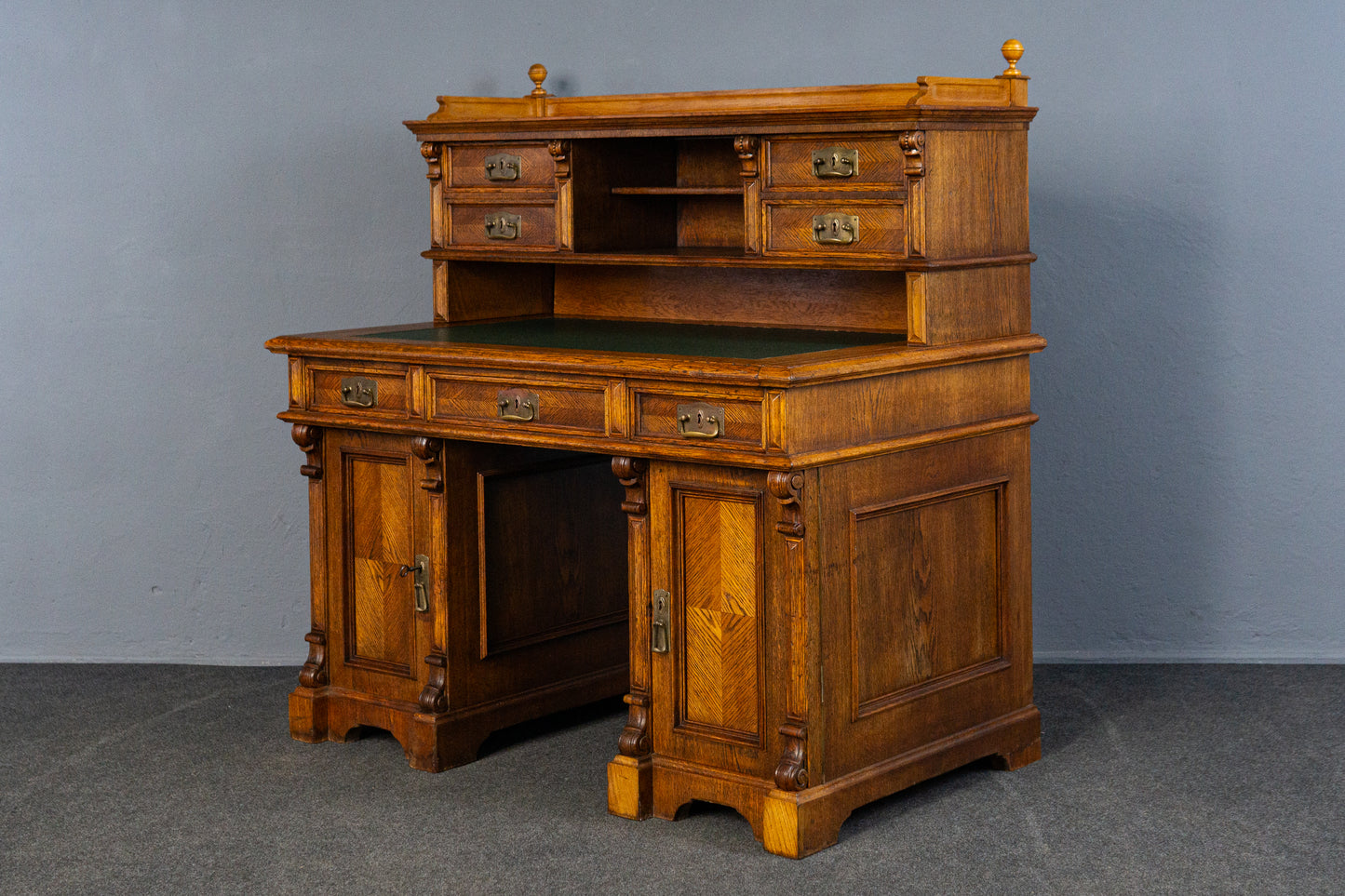 Schreibtisch Desk Sekretär Regal Schrank Vintage Antik MÖBLINGER 2502_1904