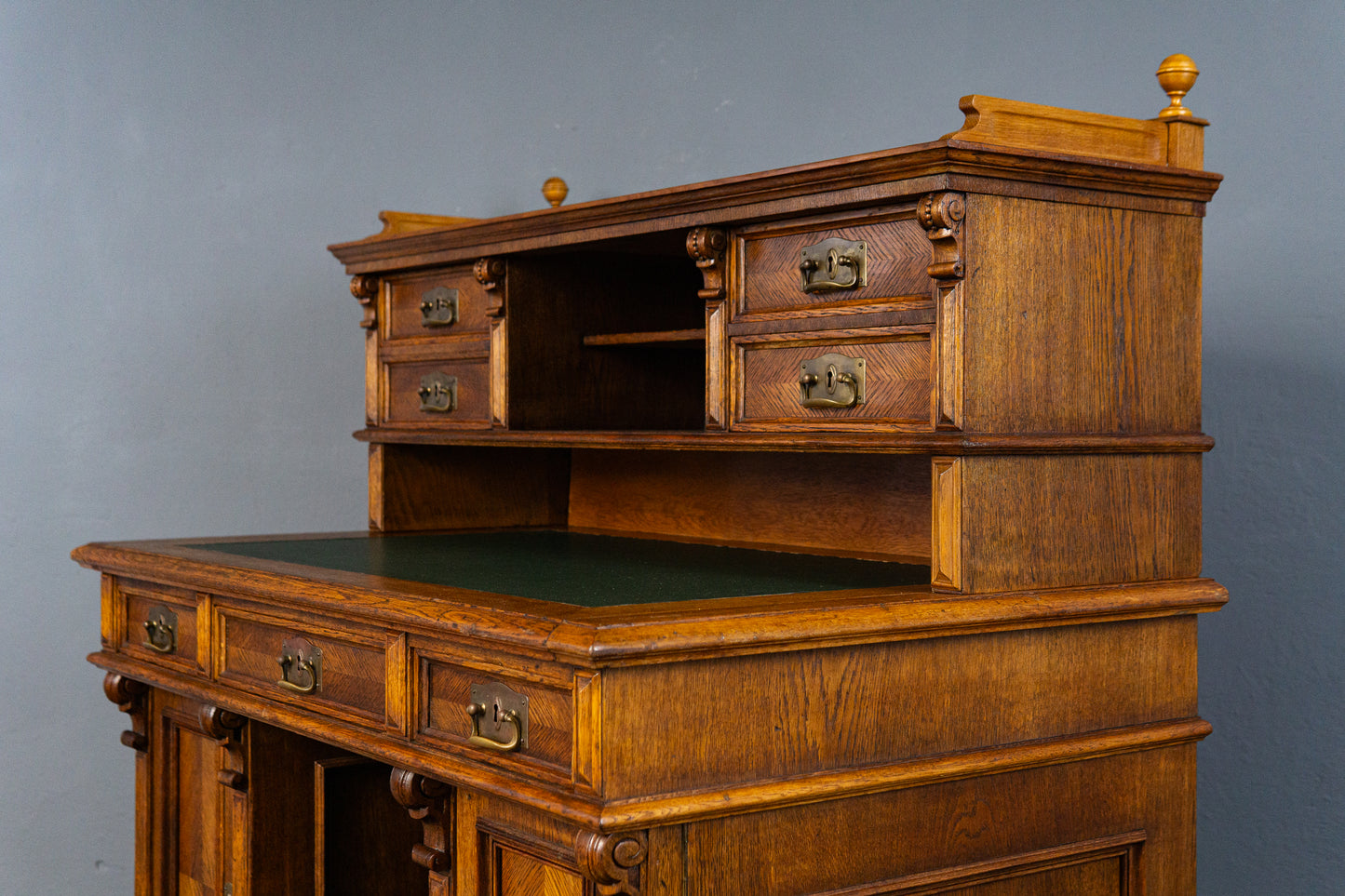 Schreibtisch Desk Sekretär Regal Schrank Vintage Antik MÖBLINGER 2502_1904