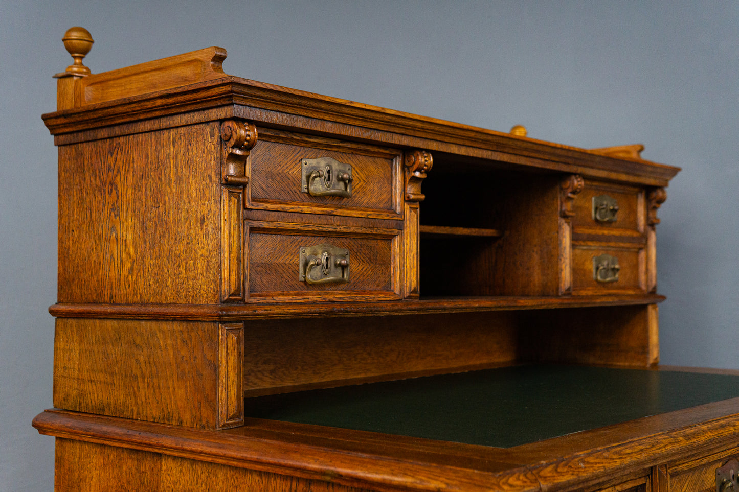 Schreibtisch Desk Sekretär Regal Schrank Vintage Antik MÖBLINGER 2502_1904