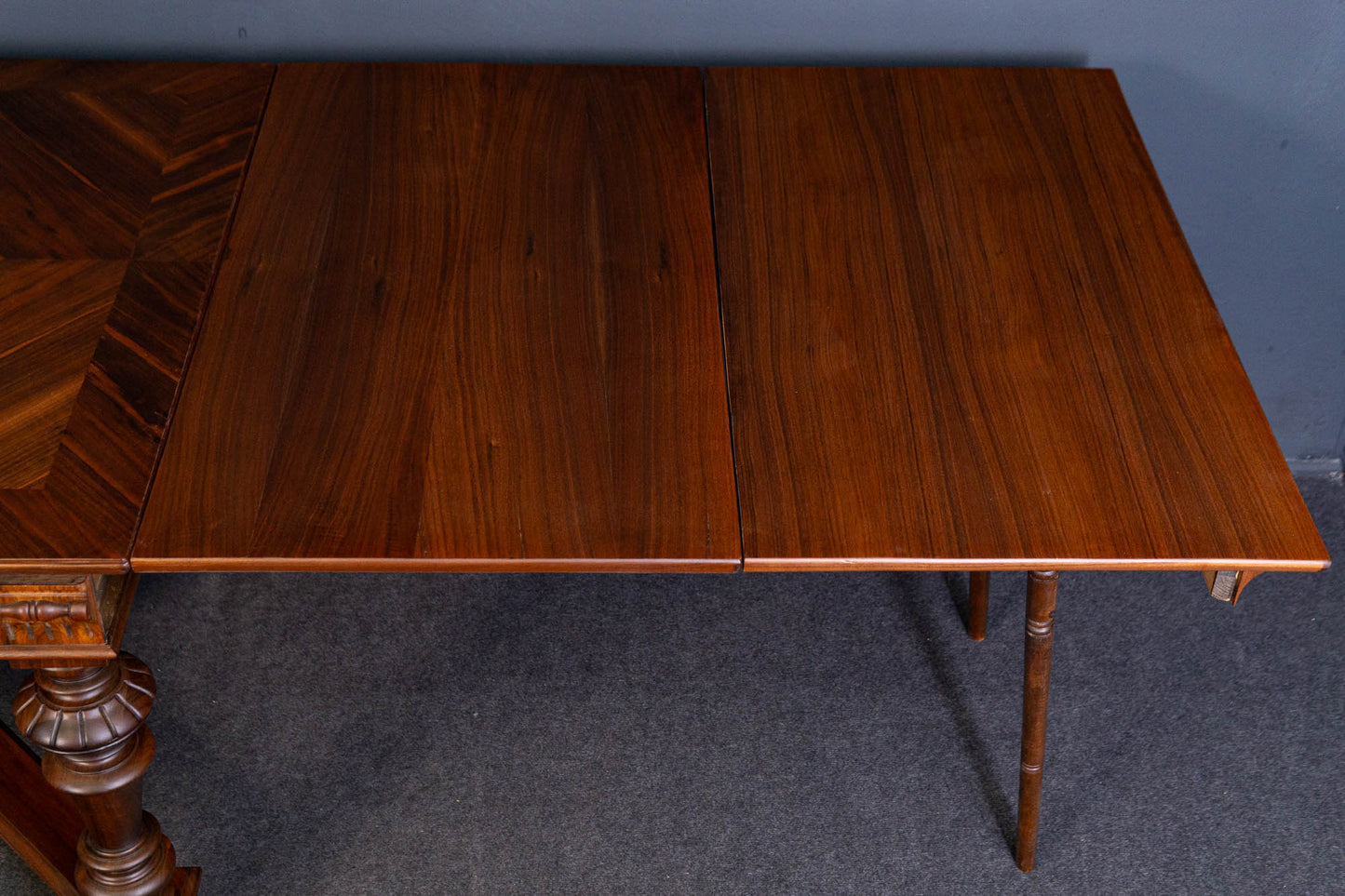 Kulissentisch Tisch Table Tafel Bank Stuhl Alt Antik MÖBLINGER 2408_0105