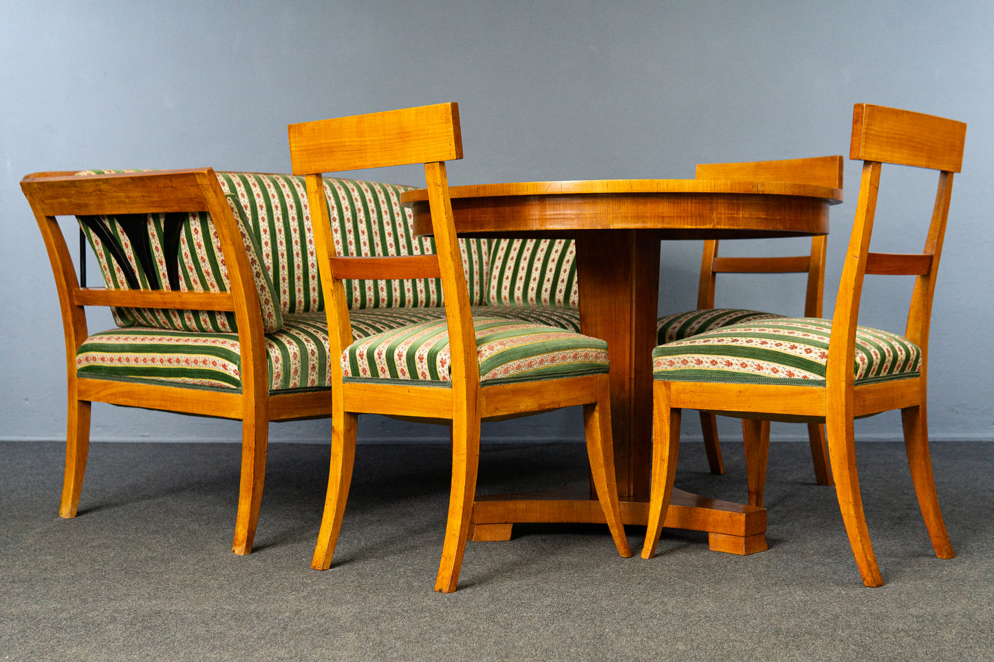 Antik Sofa Couch Sessel Stuhl Lounge Tisch Vintage Alt MÖBLINGER 2503_0601