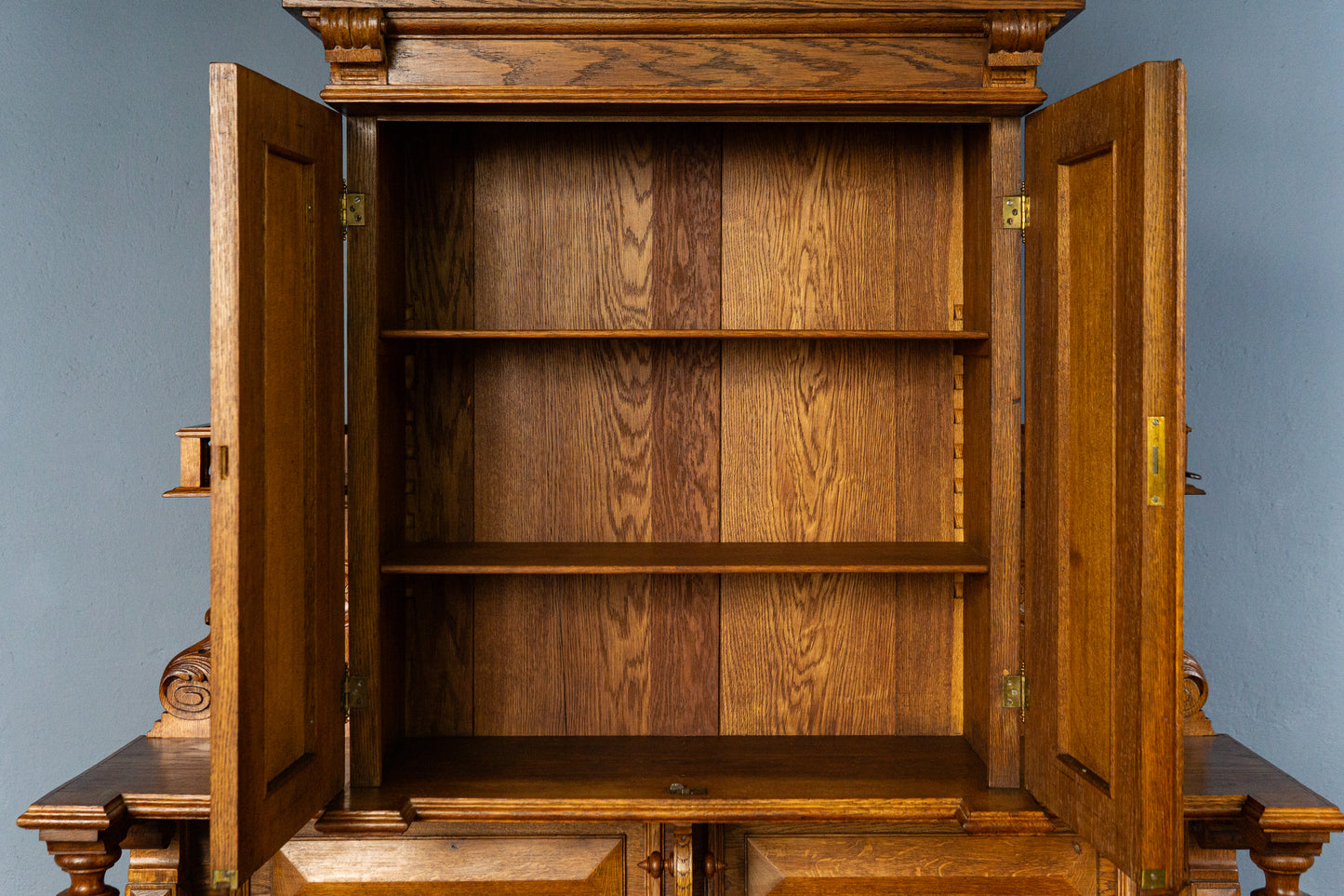 Antik Buffet Schrank Regal Kommode Anrichte Vintage Alt MÖBLINGER 2503_0602