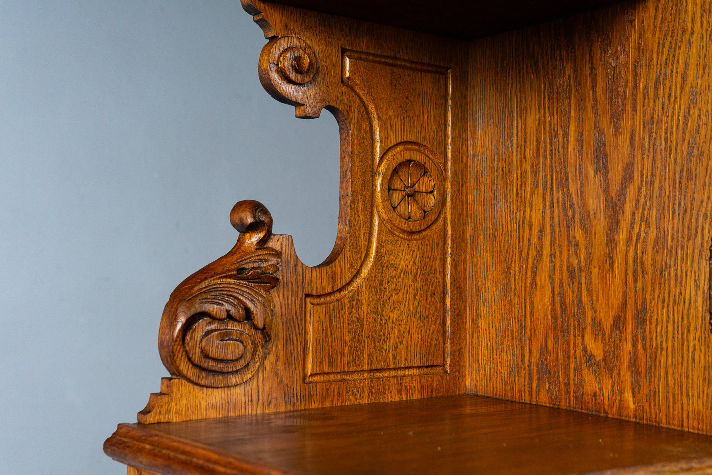 Antik Buffet Schrank Regal Kommode Anrichte Vintage Alt MÖBLINGER 2503_0602