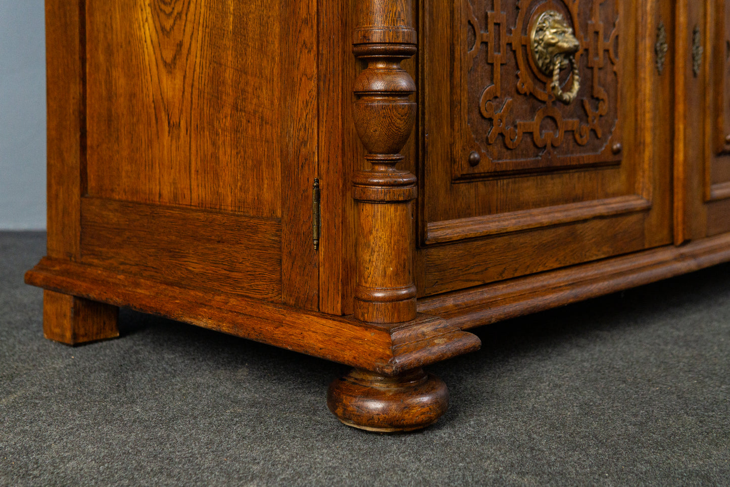 Antik Buffet Schrank Regal Kommode Anrichte Vintage Alt MÖBLINGER 2503_0602