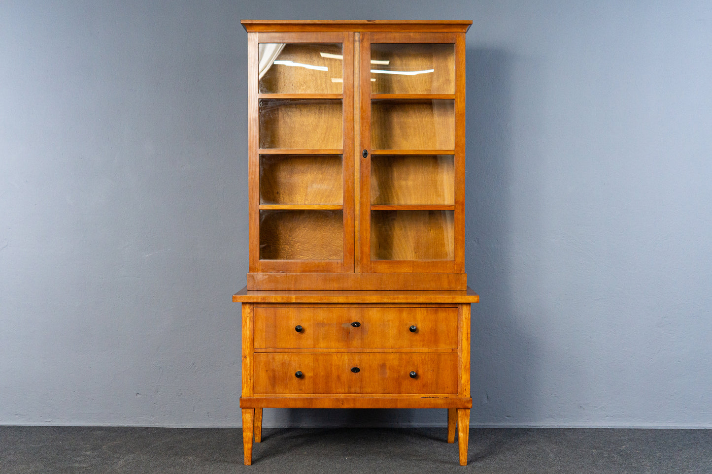 Vitrine Regal Bücherschrank Schrank Kommode Vintage Alt MÖBLINGER