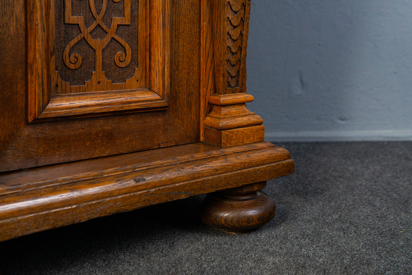 Antik Buffet Schrank Kommode Regal Anrichte Vitrine Alt MÖBLINGER 2503_2402