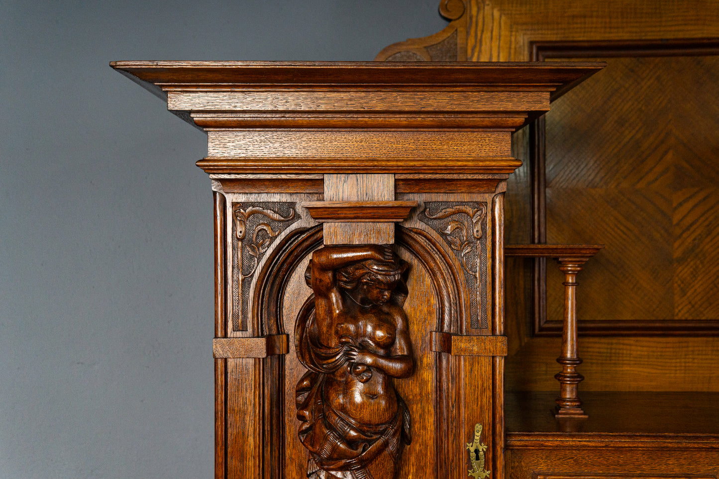 Antik Anrichte Buffet Schrank Sideboard Kommode Alt MÖBLINGER 2503_2403