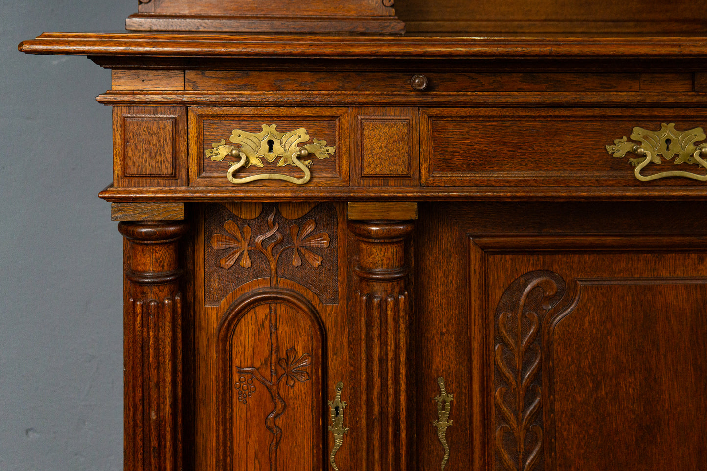 Antik Anrichte Buffet Schrank Sideboard Kommode Alt MÖBLINGER 2503_2403