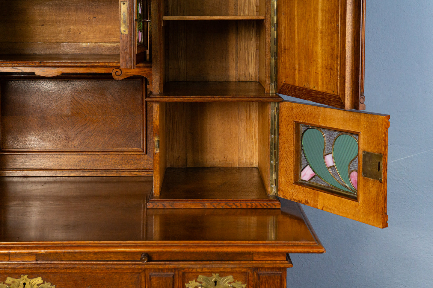 Antik Anrichte Buffet Schrank Sideboard Kommode Alt MÖBLINGER 2503_2403