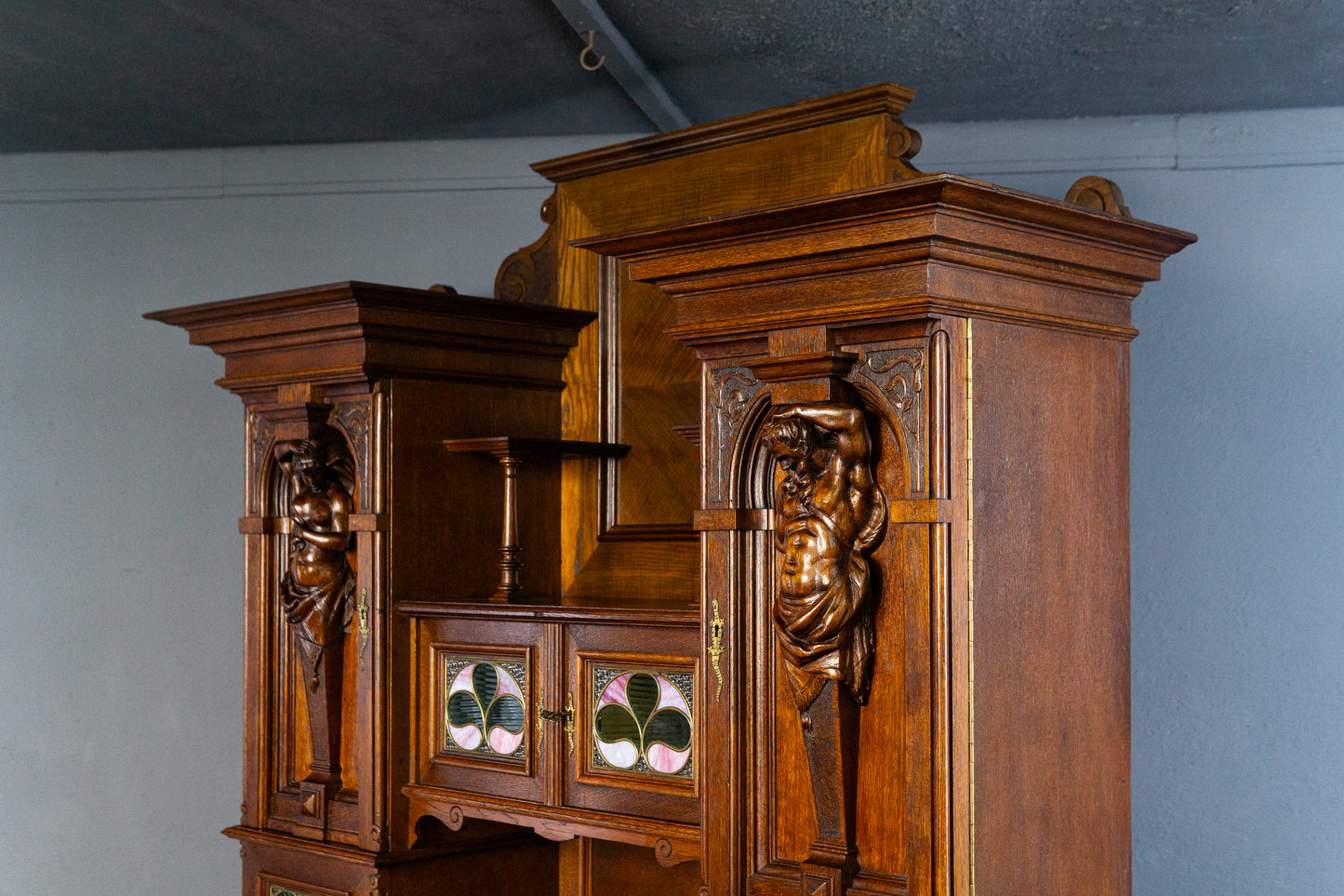 Antik Anrichte Buffet Schrank Sideboard Kommode Alt MÖBLINGER 2503_2403