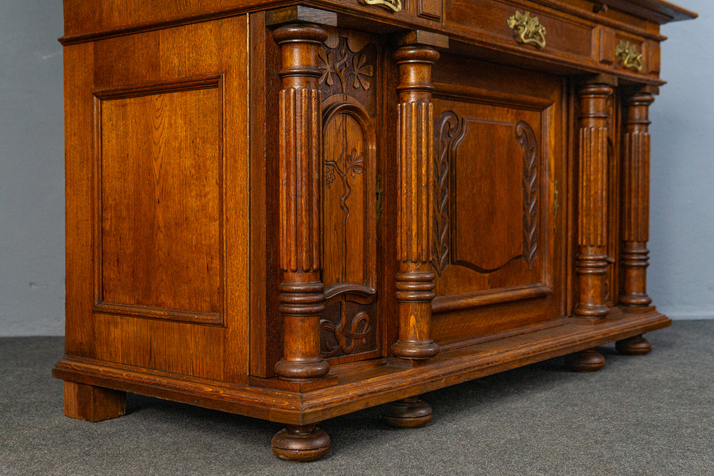 Antik Anrichte Buffet Schrank Sideboard Kommode Alt MÖBLINGER 2503_2403