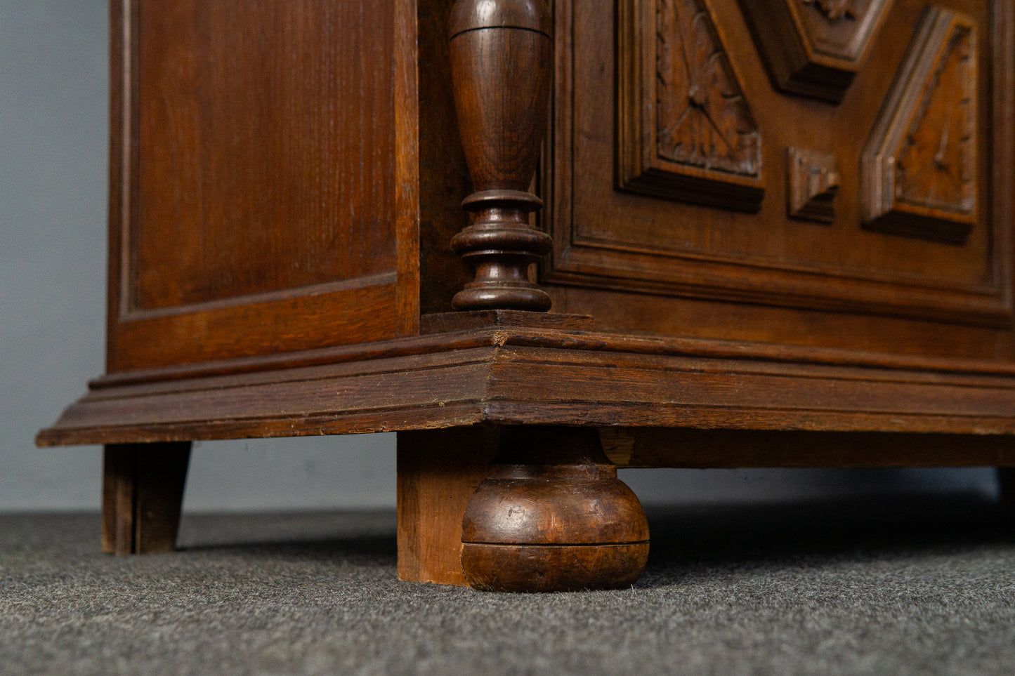 Antik Buffet Anrichte Schrank Regal Kommode Vintage Alt MÖBLINGER 2503_3101