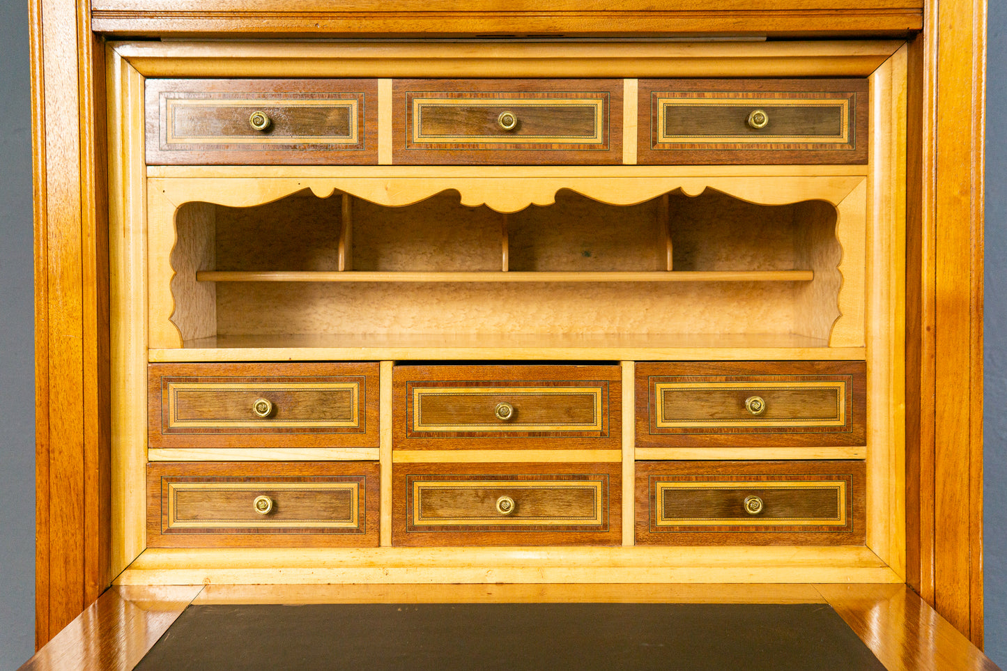 Jugendstil Sekretär Schreibtisch Schrank Kommode Antik MÖBLINGER 2504_0702